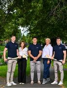 30 June 2025; Walter Walsh, Shane O’Donnell and Lee Chin joined Valerie Hand, Bord Gáis Energy Retrofit Manager, right, and Director of Marketing at Bord Gáis Energy, Meadhbh Quinn to kick off our new solar campaign. With €400 off, there's never been a better time to switch to solar with Bord Gáis Energy – Ireland's most trusted name in home solar installations. Book your free consultation today and make the smart move for your home – backed by a 25-year panel warranty, 24-hour monitoring, and SEAI-registered installers. Go to www.bordgaisenergy.ie for more details. Photo by David Fitzgerald/Sportsfile