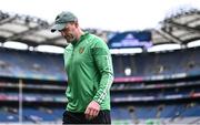 28 June 2025; Michael Murphy of Donegal walks the pitch before the GAA Football All-Ireland Senior Championship quarter-final match between Monaghan and Donegal at Croke Park in Dublin. Photo by Piaras Ó Mídheach/Sportsfile