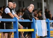 28 June 2025; Callan United supporters during the FAI Women's Under-17 Cup final match between Athenry FC and Callan United at Fairview Rangers AFC in Limerick. Photo by Thomas Flinkow/Sportsfile