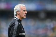 28 June 2025; Donegal manager Jim McGuinness before the GAA Football All-Ireland Senior Championship quarter-final match between Monaghan and Donegal at Croke Park in Dublin. Photo by David Fitzgerald/Sportsfile
