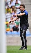 28 June 2025; Monaghan coach Andy Moran before the GAA Football All-Ireland Senior Championship quarter-final match between Monaghan and Donegal at Croke Park in Dublin. Photo by Piaras Ó Mídheach/Sportsfile
