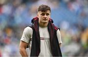 28 June 2025; Michael McKiernan of Tyrone before the GAA Football All-Ireland Senior Championship quarter-final match between Dublin and Tyrone at Croke Park in Dublin. Photo by David Fitzgerald/Sportsfile