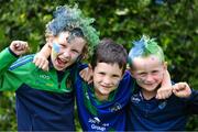 28 June 2025; St Sylvesters supporters during the John West Féile Peile na nÓg Gaelic Football and LGFA National Finals at Derry GAA Centre of Excellence in Owenbeg, Derry. Photo by Shauna Clinton/Sportsfile