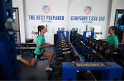 28 June 2025; Caitlin Hayes during a Republic of Ireland women training session at Mercy Health Training Center in Cincinnati, Ohio, USA. Photo by Stephen McCarthy/Sportsfile