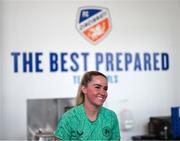 28 June 2025; Jessie Stapleton during a Republic of Ireland women training session at Mercy Health Training Center in Cincinnati, Ohio, USA. Photo by Stephen McCarthy/Sportsfile