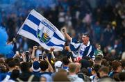 28 June 2025; Gearóid O'Shea of Waterford celebrates on the shoulders of supporters after the Electric Ireland GAA Hurling All-Ireland Minor Championship final match between Waterford and Clare at FBD Semple Stadium in Thurles, Tipperary. Photo by Brendan Moran/Sportsfile