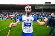 28 June 2025; Shane Power of Waterford celebrates after the Electric Ireland GAA Hurling All-Ireland Minor Championship final match between Waterford and Clare at FBD Semple Stadium in Thurles, Tipperary. Photo by Brendan Moran/Sportsfile