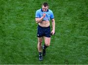28 June 2025; A dejected Con O'Callaghan of Dublin after the GAA Football All-Ireland Senior Championship quarter-final match between Dublin and Tyrone at Croke Park in Dublin. Photo by Daire Brennan/Sportsfile