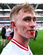 28 June 2025; Seanie O'Donnell of Tyrone after the GAA Football All-Ireland Senior Championship quarter-final match between Dublin and Tyrone at Croke Park in Dublin. Photo by David Fitzgerald/Sportsfile