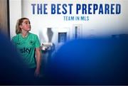28 June 2025; Jessie Stapleton during a Republic of Ireland women training session at Mercy Health Training Center in Cincinnati, Ohio, USA. Photo by Stephen McCarthy/Sportsfile
