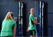 28 June 2025; Anna Patten during a Republic of Ireland women training session at Mercy Health Training Center in Cincinnati, Ohio, USA. Photo by Stephen McCarthy/Sportsfile