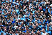 28 June 2025; Dublin supporters, on Hill 16, during the GAA Football All-Ireland Senior Championship quarter-final match between Dublin and Tyrone at Croke Park in Dublin. Photo by Ray McManus/Sportsfile