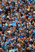 28 June 2025; Dublin supporters, on Hill 16, during the GAA Football All-Ireland Senior Championship quarter-final match between Dublin and Tyrone at Croke Park in Dublin. Photo by Ray McManus/Sportsfile