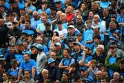 28 June 2025; Dublin supporters, on Hill 16, during the GAA Football All-Ireland Senior Championship quarter-final match between Dublin and Tyrone at Croke Park in Dublin. Photo by Ray McManus/Sportsfile