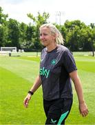 28 June 2025; Head coach Carla Ward during a Republic of Ireland women training session at Mercy Health Training Center in Cincinnati, Ohio, USA. Photo by Stephen McCarthy/Sportsfile