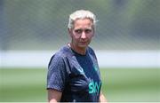 28 June 2025; Head coach Carla Ward during a Republic of Ireland women training session at Mercy Health Training Center in Cincinnati, Ohio, USA. Photo by Stephen McCarthy/Sportsfile