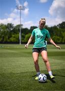 28 June 2025; Dee Bradley during a Republic of Ireland women training session at Mercy Health Training Center in Cincinnati, Ohio, USA. Photo by Stephen McCarthy/Sportsfile