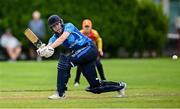 29 June 2025; Typhoons batter Rebecca Stokell during the Evoke Super 20 Trophy match between Typhoons and Scorchers at Railway Union Cricket Club in Dublin. Photo by Seb Daly/Sportsfile