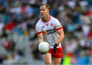 28 June 2025; Kieran McGeary of Tyrone during the GAA Football All-Ireland Senior Championship quarter-final match between Dublin and Tyrone at Croke Park in Dublin. Photo by Ray McManus/Sportsfile