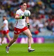 28 June 2025; Eoin McElholm of Tyrone during the GAA Football All-Ireland Senior Championship quarter-final match between Dublin and Tyrone at Croke Park in Dublin. Photo by Ray McManus/Sportsfile