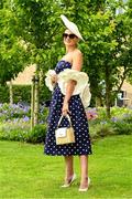 29 June 2025; Katie Young from the Curragh Co Kildare at day three of the Dubai Duty Free Irish Derby Festival at The Curragh Racecourse in Kildare. Photo by Matt Browne/Sportsfile