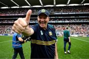 29 June 2025; Meath manager Robbie Brennan after the GAA Football All-Ireland Senior Championship quarter-final match between Meath and Galway at Croke Park in Dublin. Photo by Ray McManus/Sportsfile