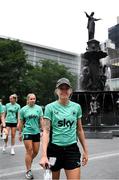 29 June 2025; Republic of Ireland's Denise O’Sullivan during the team's match-day team walk in Cincinnati, ahead of their international friendly match against United States at TQL Stadium in Cincinnati, USA. Photo by Stephen McCarthy/Sportsfile