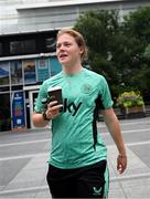 29 June 2025; Republic of Ireland's Emily Murphy during the team's match-day team walk in Cincinnati, ahead of their international friendly match against United States at TQL Stadium in Cincinnati, USA. Photo by Stephen McCarthy/Sportsfile