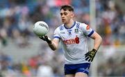 28 June 2025; Mícheál Bannigan of Monaghan during the GAA Football All-Ireland Senior Championship quarter-final match between Monaghan and Donegal at Croke Park in Dublin. Photo by Ray McManus/Sportsfile