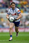 28 June 2025; Mícheál Bannigan of Monaghan during the GAA Football All-Ireland Senior Championship quarter-final match between Monaghan and Donegal at Croke Park in Dublin. Photo by Ray McManus/Sportsfile