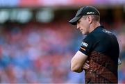 29 June 2025; Armagh manager Kieran McGeeney during the GAA Football All-Ireland Senior Championship quarter-final match between Armagh and Kerry at Croke Park in Dublin. Photo by Shauna Clinton/Sportsfile