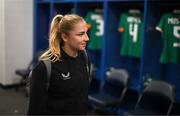 29 June 2025; Ellen Molloy of Republic of Ireland before the women's international friendly match between the USA and Republic of Ireland at TQL Stadium in Cincinnati, Ohio, USA. Photo by Stephen McCarthy/Sportsfile