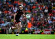29 June 2025; Jarly Óg Burns of Armagh during the GAA Football All-Ireland Senior Championship quarter-final match between Armagh and Kerry at Croke Park in Dublin. Photo by Ray McManus/Sportsfile