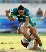 29 June 2025;  Derry Moloney of Ireland in action during World Rugby U20 Championship 2025 Pool C match between Ireland and Georgia at Stadio San Michele in Calvisano, Italy. Photo by Roberto Bregani/Sportsfile