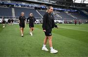 29 June 2025; Saoirse Noonan of Republic of Ireland before the women's international friendly match between the USA and Republic of Ireland at TQL Stadium in Cincinnati, Ohio, USA. Photo by Stephen McCarthy/Sportsfile