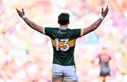 29 June 2025; David Clifford of Kerry during the GAA Football All-Ireland Senior Championship quarter-final match between Armagh and Kerry at Croke Park in Dublin. Photo by Piaras Ó Mídheach/Sportsfile