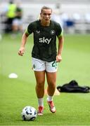 29 June 2025; Saoirse Noonan of Republic of Ireland before the women's international friendly match between the USA and Republic of Ireland at TQL Stadium in Cincinnati, Ohio, USA. Photo by Stephen McCarthy/Sportsfile