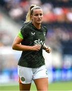 29 June 2025; Dee Bradley of Republic of Ireland before the women's international friendly match between the USA and Republic of Ireland at TQL Stadium in Cincinnati, Ohio, USA. Photo by Stephen McCarthy/Sportsfile