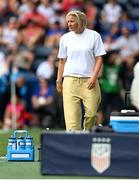 29 June 2025; Republic of Ireland head coach Carla Ward during the women's international friendly match between the USA and Republic of Ireland at TQL Stadium in Cincinnati, Ohio, USA. Photo by Stephen McCarthy/Sportsfile