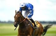 29 June 2025; Keke, with Billy Lee up, on their way to winning the Dubai Duty Free Rockingham Handicap during day three of the Dubai Duty Free Irish Derby Festival at The Curragh Racecourse in Kildare. Photo by Matt Browne/Sportsfile