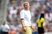 29 June 2025; Republic of Ireland head coach Carla Ward during the women's international friendly match between the USA and Republic of Ireland at TQL Stadium in Cincinnati, Ohio, USA. Photo by Stephen McCarthy/Sportsfile