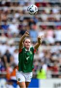 29 June 2025; Jessie Stapleton of Republic of Ireland during the women's international friendly match between the USA and Republic of Ireland at TQL Stadium in Cincinnati, Ohio, USA. Photo by Stephen McCarthy/Sportsfile