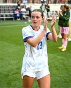 29 June 2025; Tyler Toland of Republic of Ireland after the women's international friendly match between the USA and Republic of Ireland at TQL Stadium in Cincinnati, Ohio, USA. Photo by Stephen McCarthy/Sportsfile