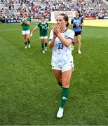 29 June 2025; Tyler Toland of Republic of Ireland after the women's international friendly match between the USA and Republic of Ireland at TQL Stadium in Cincinnati, Ohio, USA. Photo by Stephen McCarthy/Sportsfile