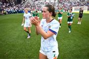 29 June 2025; Tyler Toland of Republic of Ireland after the women's international friendly match between the USA and Republic of Ireland at TQL Stadium in Cincinnati, Ohio, USA. Photo by Stephen McCarthy/Sportsfile