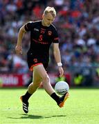 29 June 2025; Cian McConville of Armagh during the GAA Football All-Ireland Senior Championship quarter-final match between Armagh and Kerry at Croke Park in Dublin. Photo by Ray McManus/Sportsfile