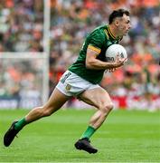 29 June 2025; Jordan Morris of Meath during the GAA Football All-Ireland Senior Championship quarter-final match between Meath and Galway at Croke Park in Dublin. Photo by Ray McManus/Sportsfile