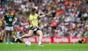 29 June 2025; Meath goalkeeper Billy Hogan during the GAA Football All-Ireland Senior Championship quarter-final match between Meath and Galway at Croke Park in Dublin. Photo by Ray McManus/Sportsfile