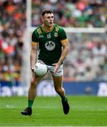 29 June 2025; Jordan Morris of Meath during the GAA Football All-Ireland Senior Championship quarter-final match between Meath and Galway at Croke Park in Dublin. Photo by Ray McManus/Sportsfile