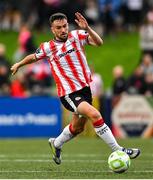 27 June 2025; Michael Duffy of Derry City during the SSE Airtricity Men's Premier Division match between Derry City and Drogheda United at The Ryan McBride Brandywell Stadium in Derry. Photo by Shauna Clinton/Sportsfile